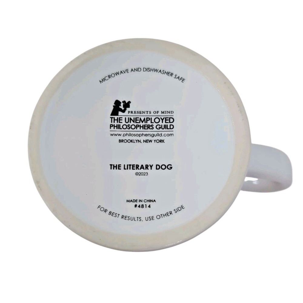 Unemployed Philosophers Guild Literary Dog Mug - Picture 7 of 10